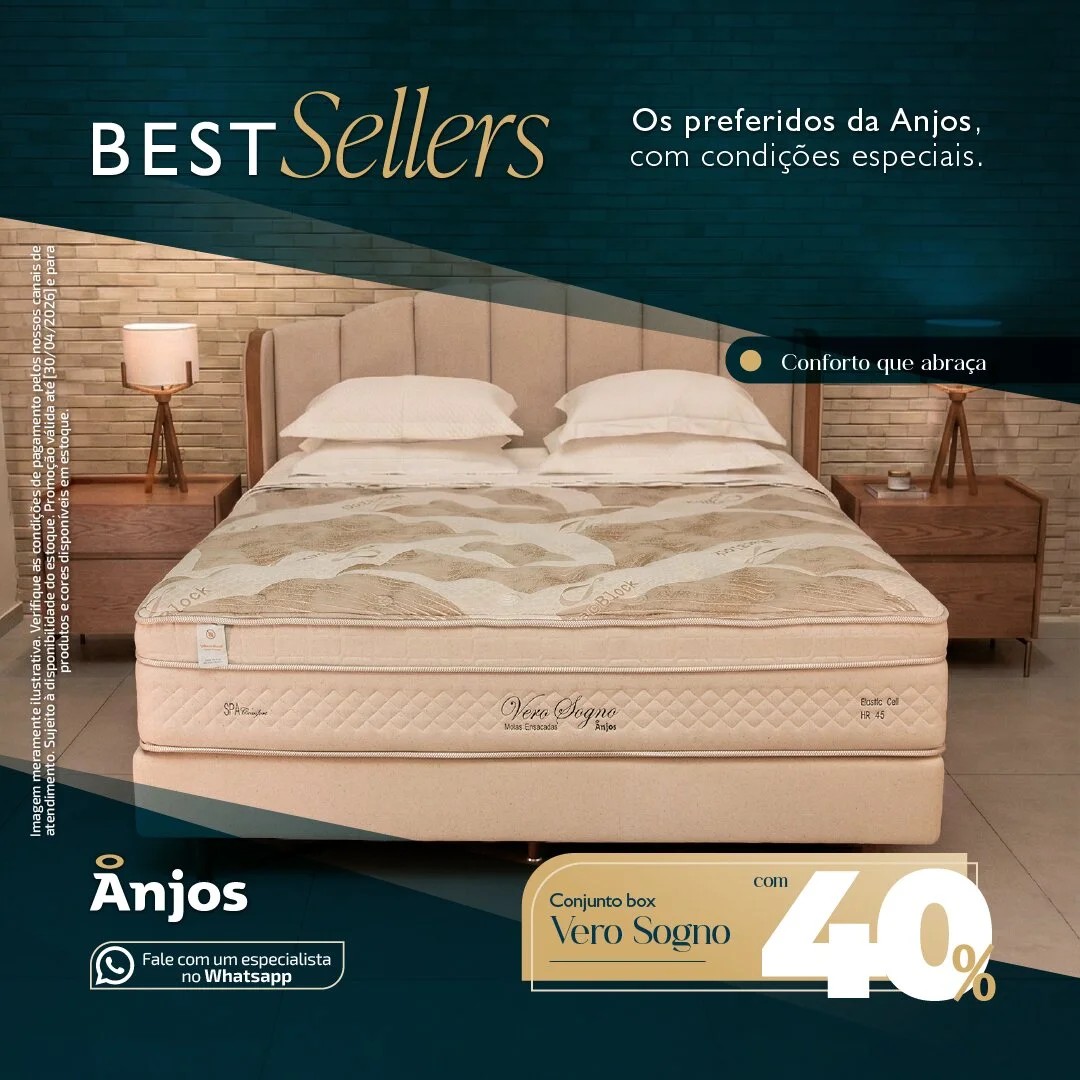Vero Sogno Anjos Colchões Anápolis